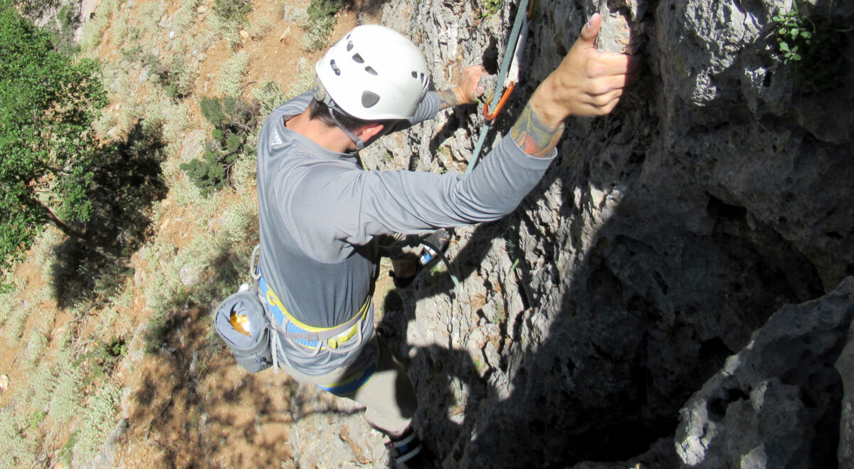 Rock Climbing Crete – Theriso Gorge